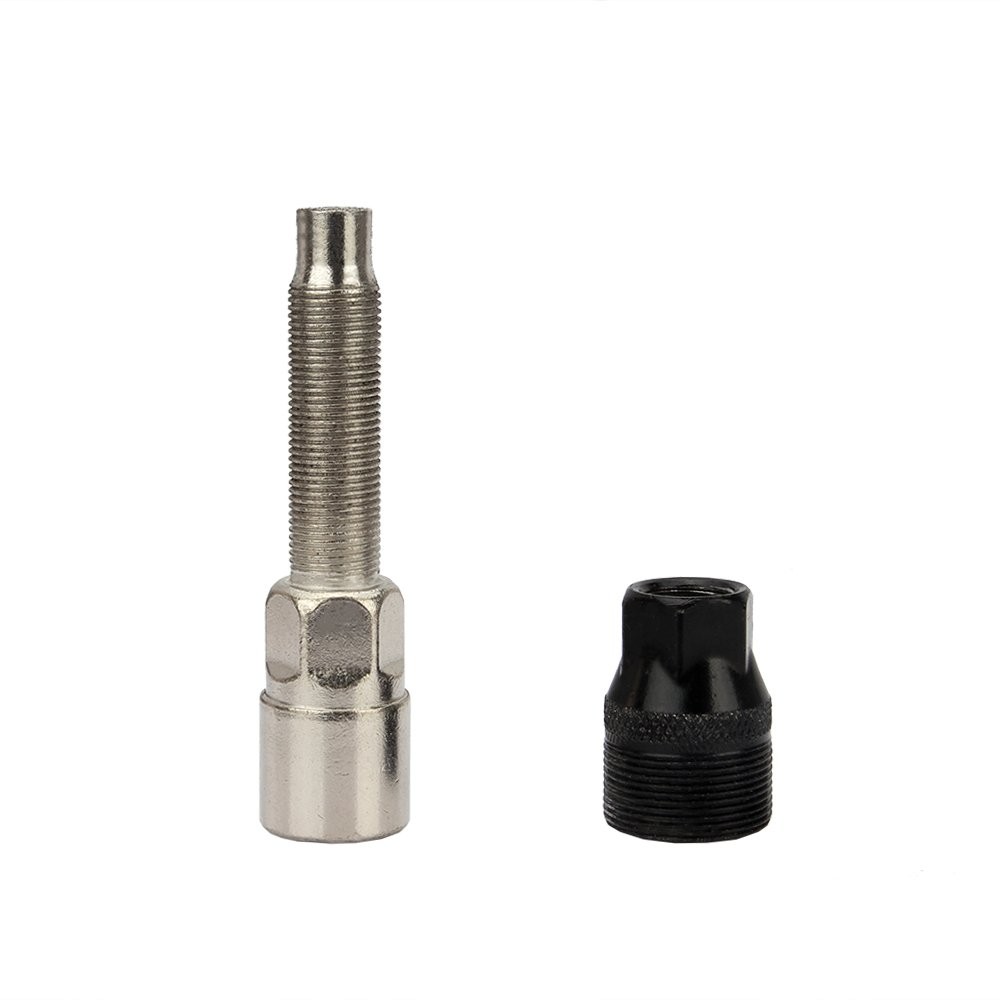Bicycle Crank Puller Repair Extractor Tool Pedal Crankset Bottom Bracket Silver
