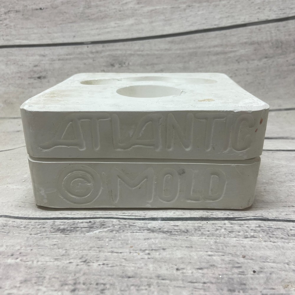 Atlantic Ceramic Casting Mold Disk + Round Half Balls #A245