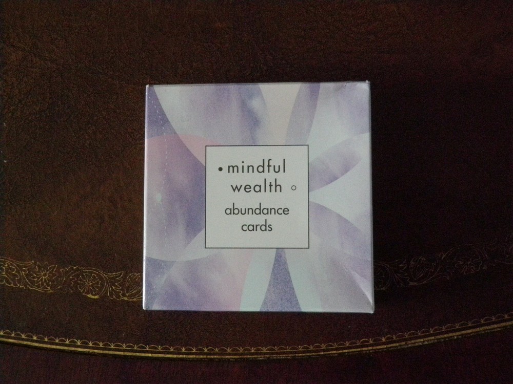 MINDFUL WEALTH ABUNDANT FEELINGS AFFIRMATION CARDS