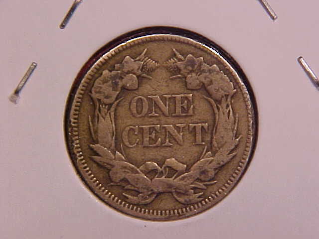 1857 FLYING EAGLE CENT - F - SEE PICS! - (N8083)