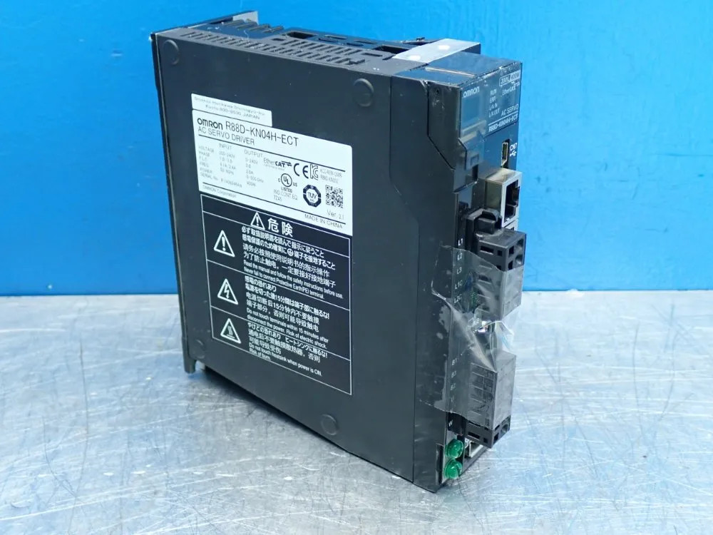 OMRON R88D-KN04H-ECT G5-SERIES MOTION CONTROL FUNCTION SERVO DRIVER 3000RPM