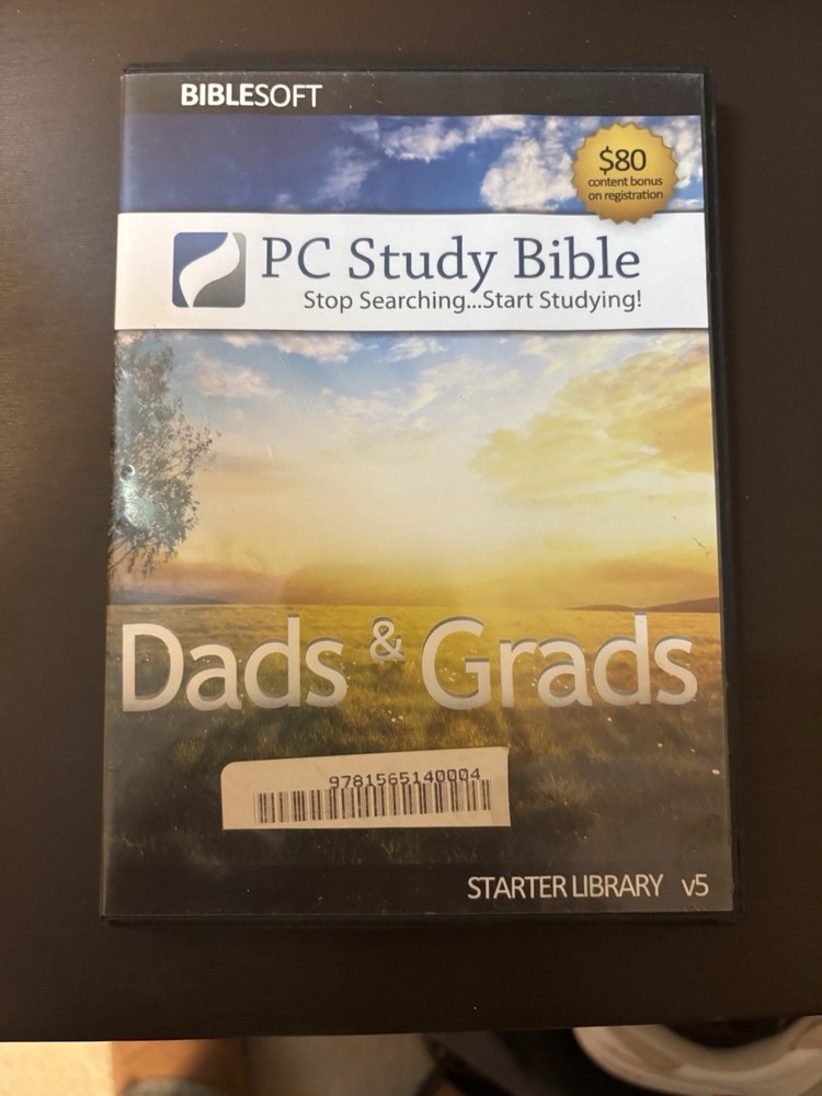 Dads and Grads Starter Library PC Study Bible V5 by Biblesoft (2012, CD-ROM)