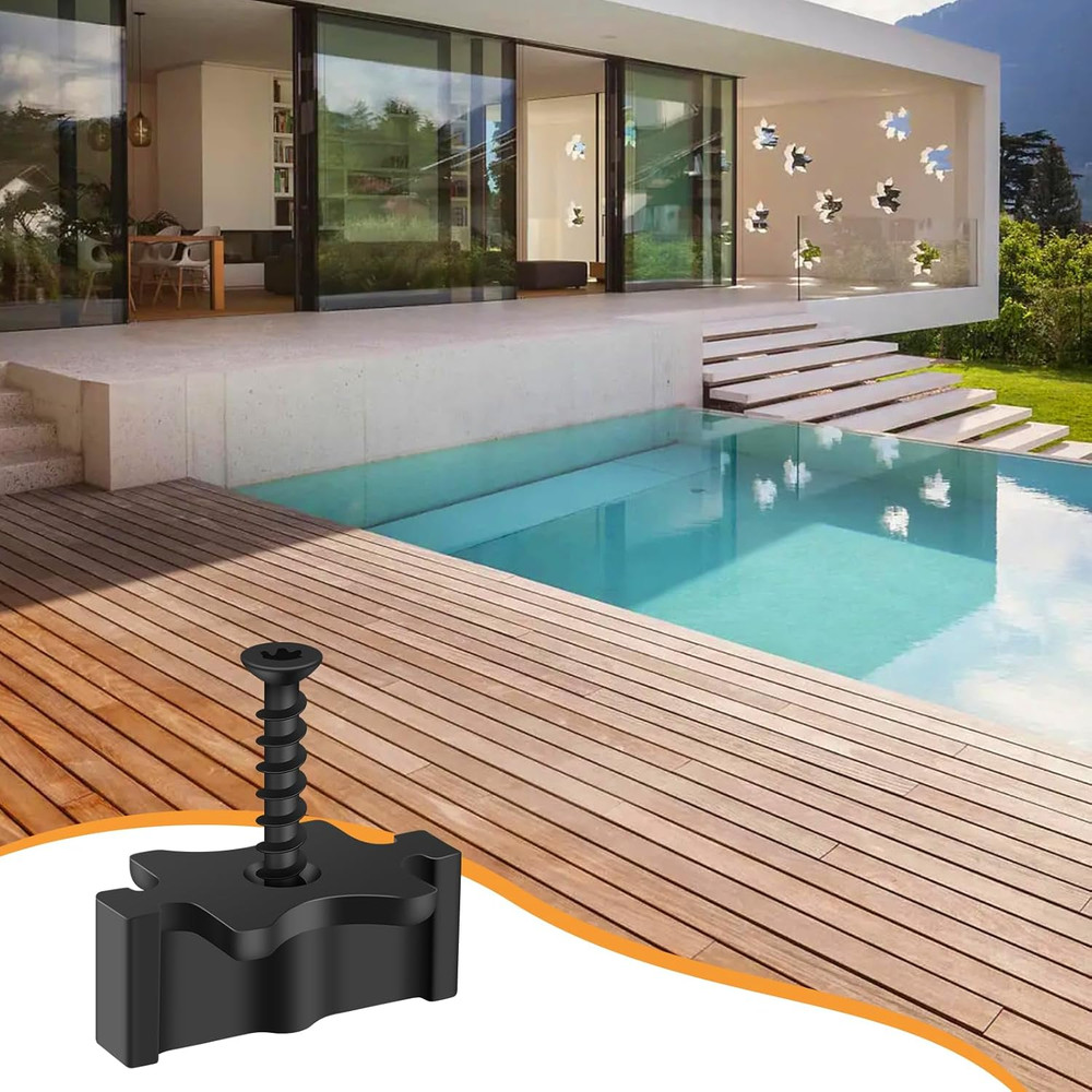 1000 Pack Hidden Deck Fasteners for Composite Decking Board, Composite Decking C