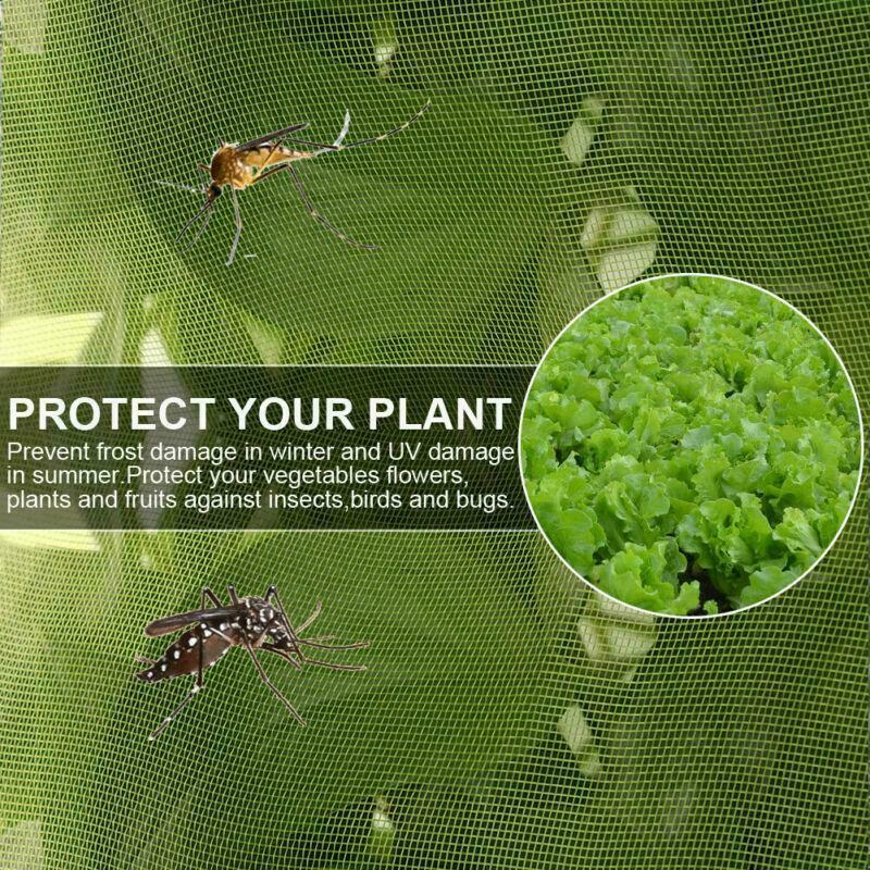 Multi-size Mosquito Netting Bug Insect Bird Net Garden Protective Mesh Barrier
