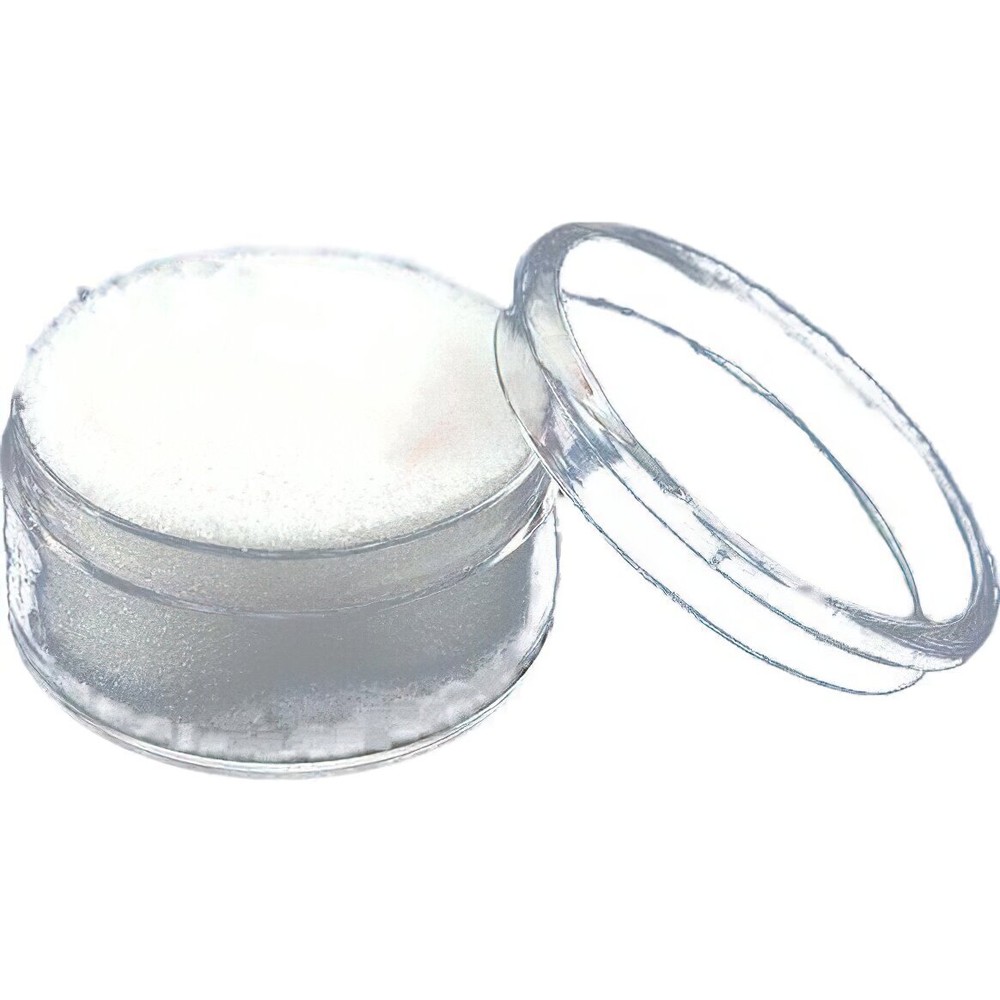 2 White Plastic Stackable Jewelry Display Trays w/ White 50 Gem Jar Inserts