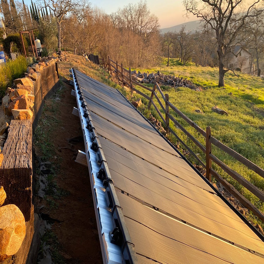 Industrial Grade Solar Pool Heater Panel - Advanced High-Wind Mounting Security