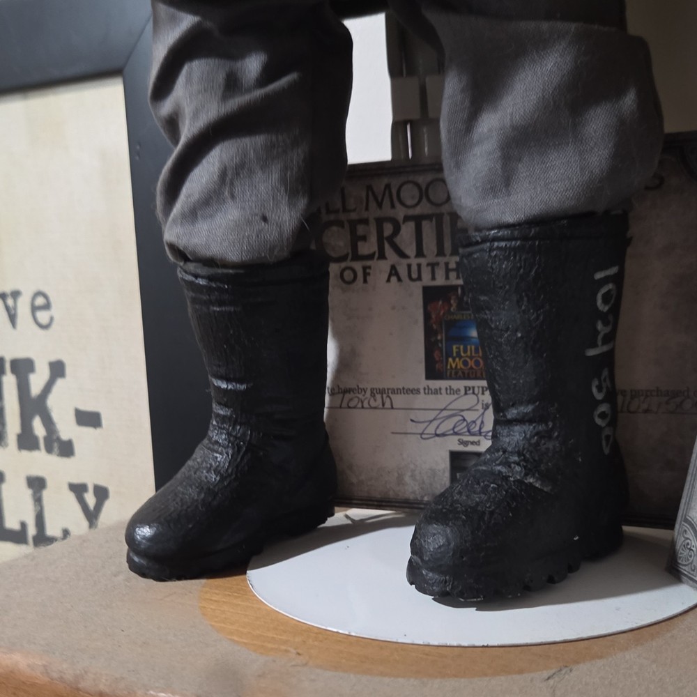 Full Moon Features Signed Puppet Replica Torch with Certificate of Authenticity