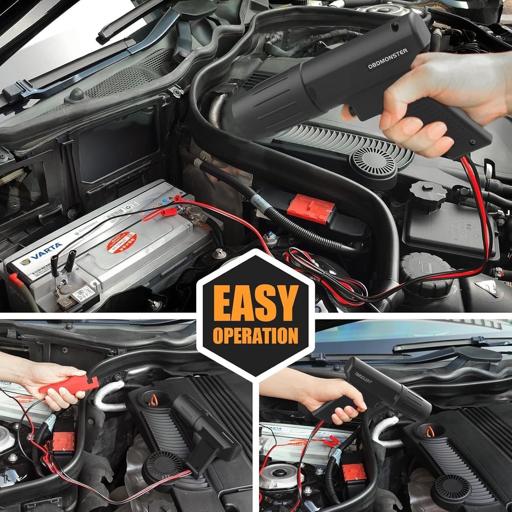 Ergonomic 12V Inductive Timing Light for 2&4 Stroke Engines - Diagnostic Tool
