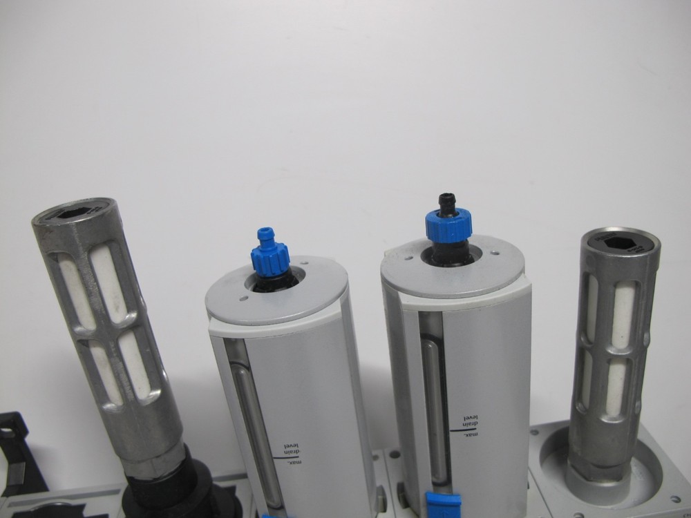 FESTO MS6 Compressed Air System Pressure Sensor Regulator Pneumatic EM1 LFR LF