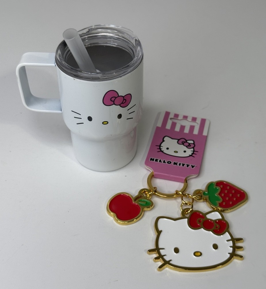 Hello Kitty Mini Tumbler & Key Chain Bundle