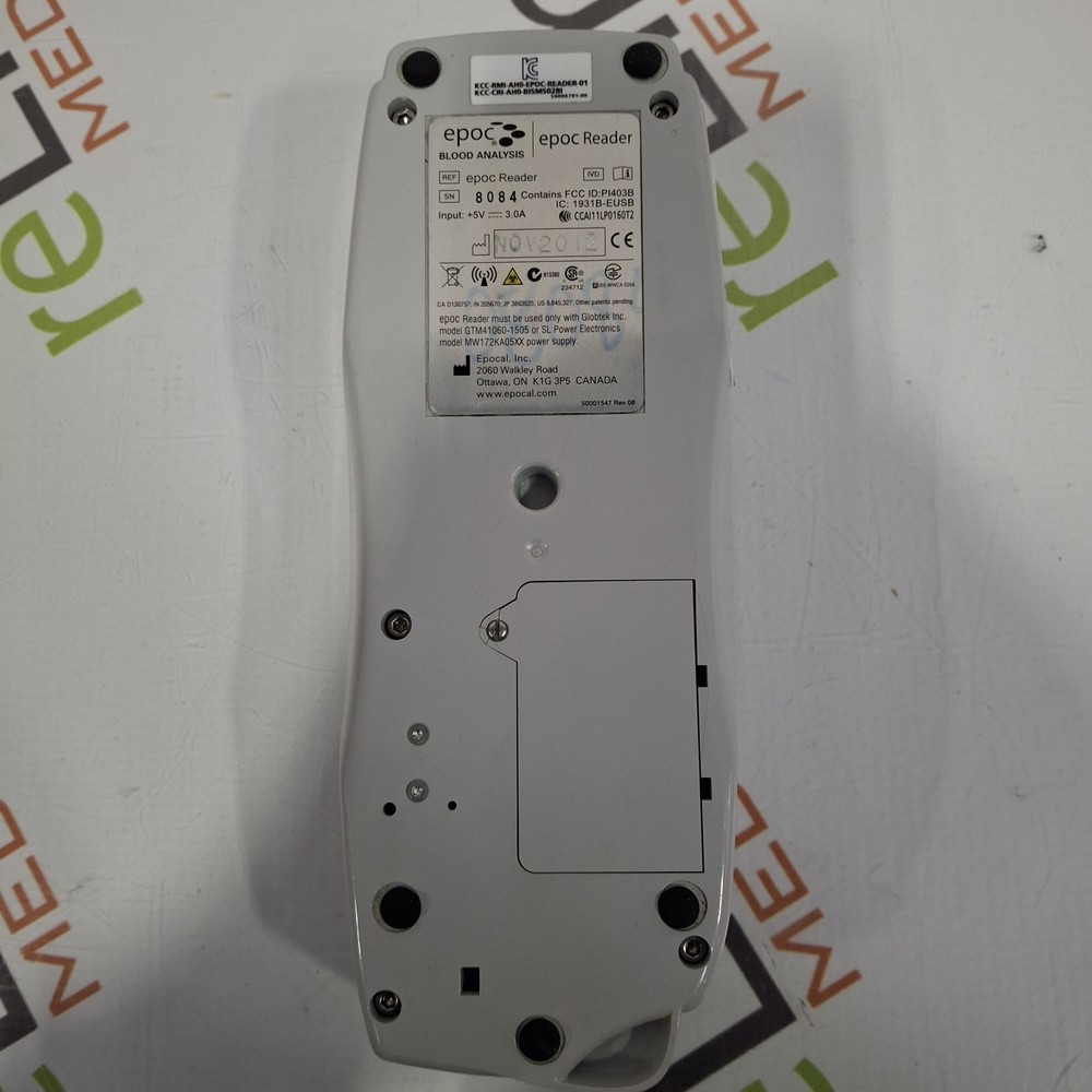 Epocal, Inc Epoc Reader Base