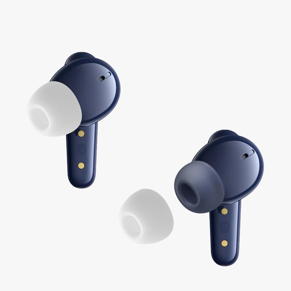 kwmobile 6X Replacement Ear Tips Compatible with Anker Soundcore White