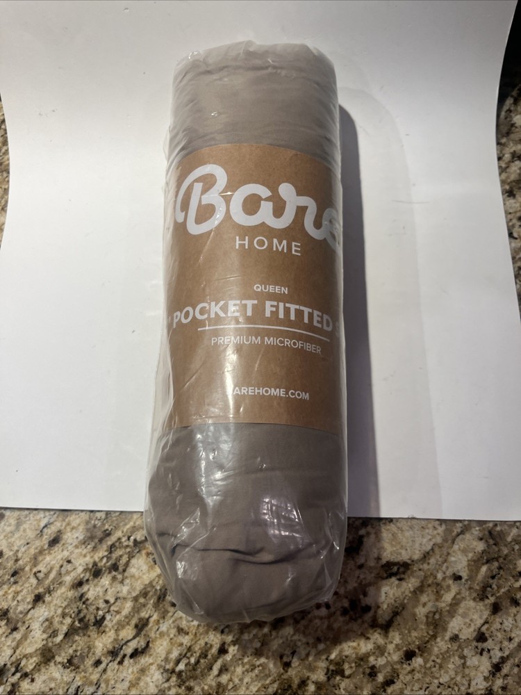 Bare Home Queen24” Pocket Fitted Sheet