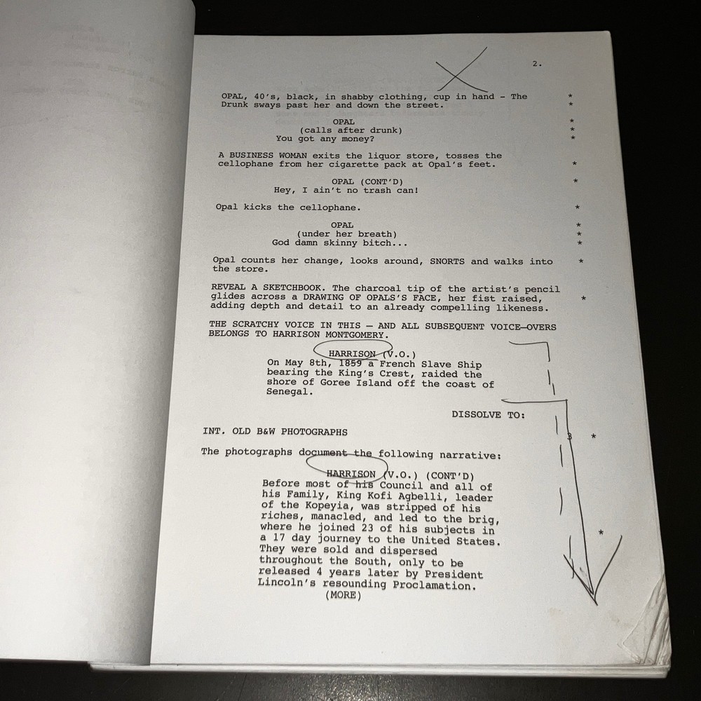 HARRISON MONTGOMERY (2008) Martin Landau's Script w/NOTES / Magic & Money+ COA!