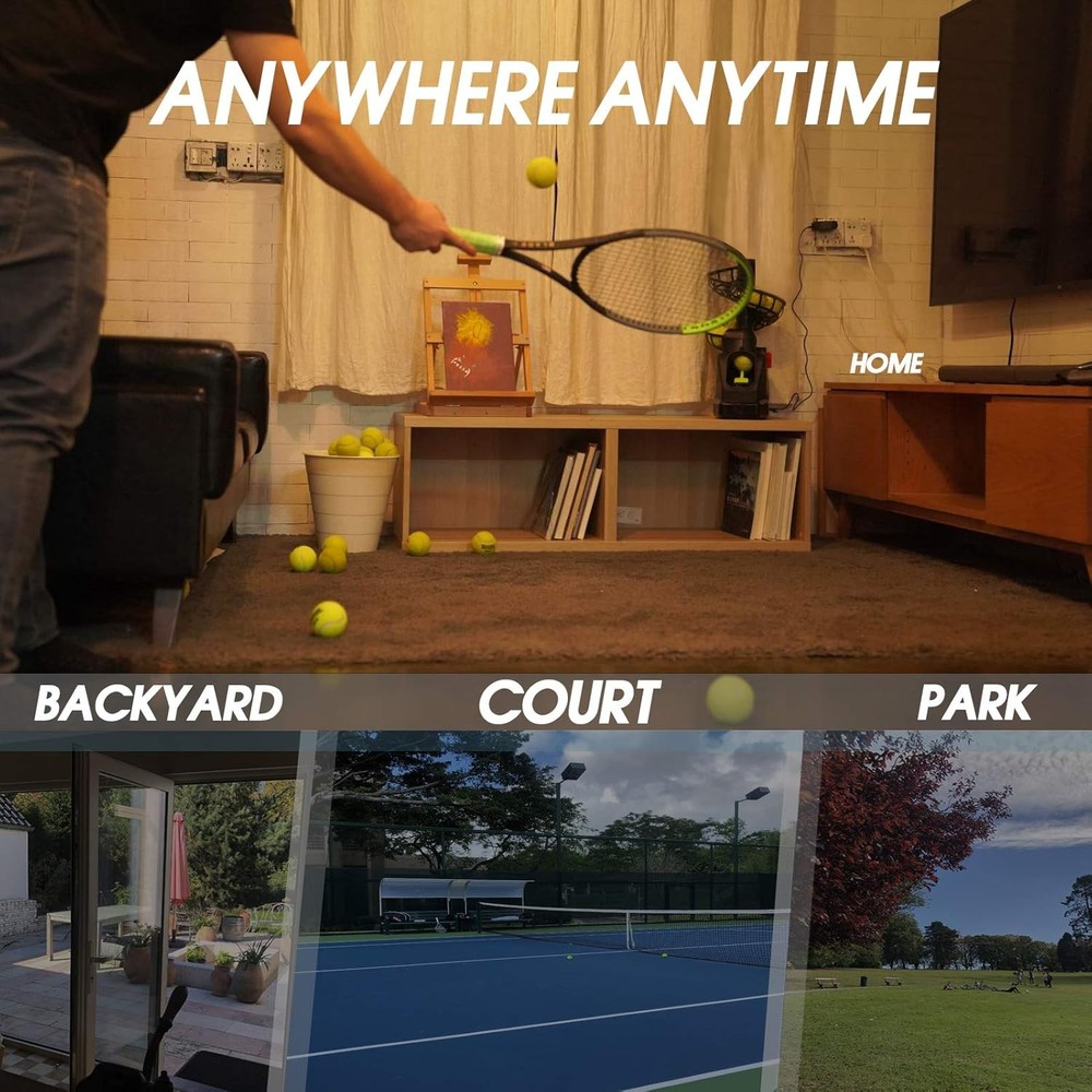 Robotic Dog Tennis Thrower