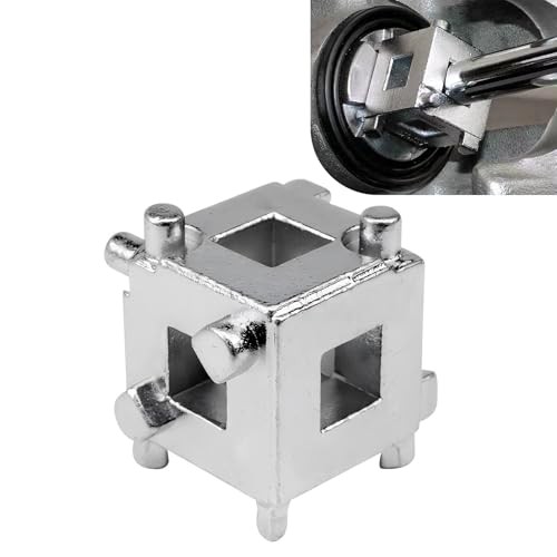 Cube Brake Caliper Compression Tool, 3/8" Steel Car Rear Disc Brake Piston