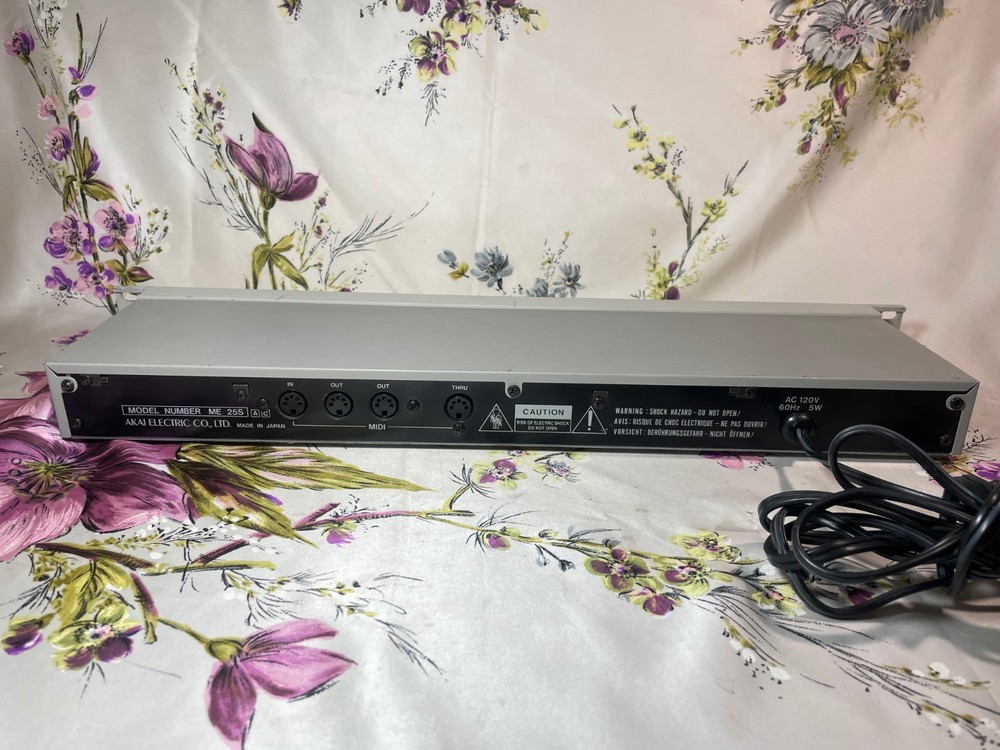 Working Akai ME25S Midi Programmable Note Separator Synthesizer Module Equipment
