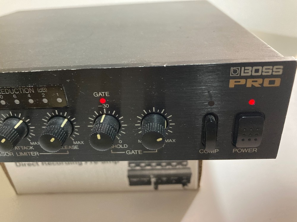 Boss CL-50 Pro Compressor Limiter High performance Half Rack Unit