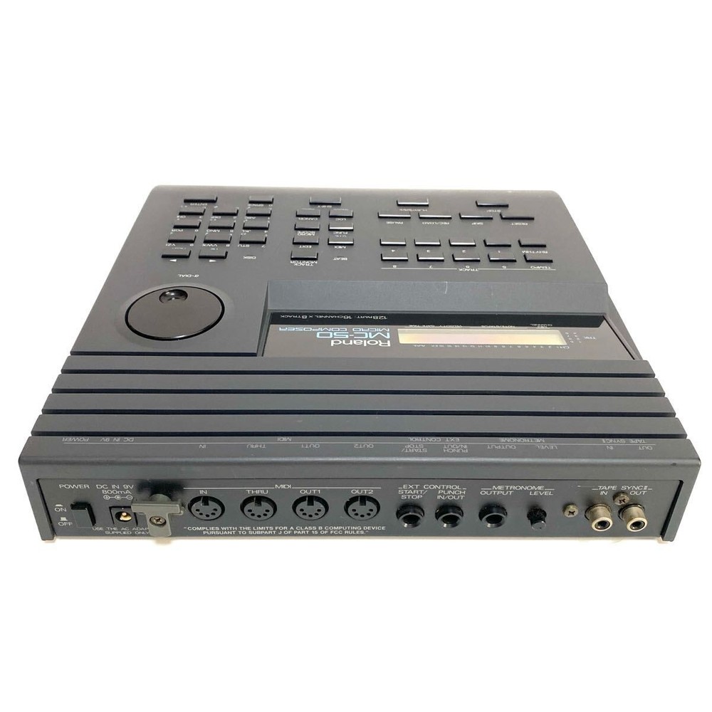 Roland MC-50 Micro Composer Sequencer Power on confirmed only.