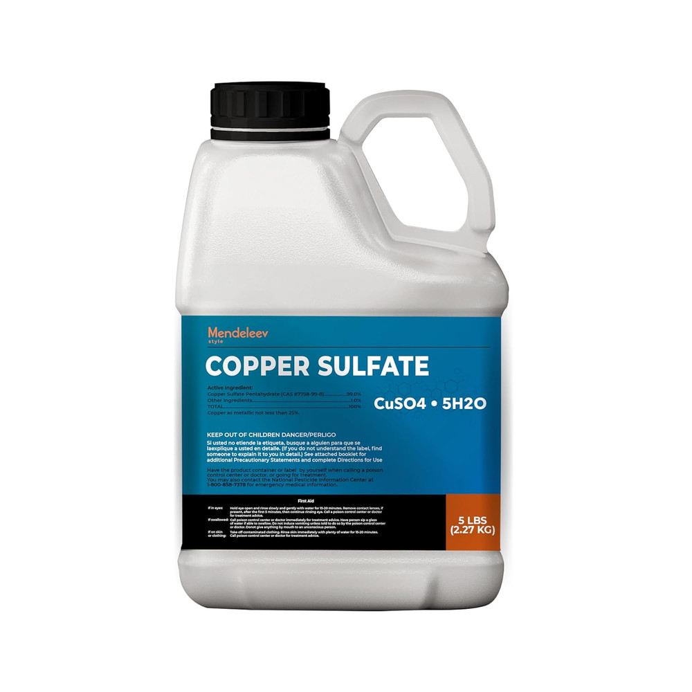 Copper Sulfate Crystals (5, Pounds)