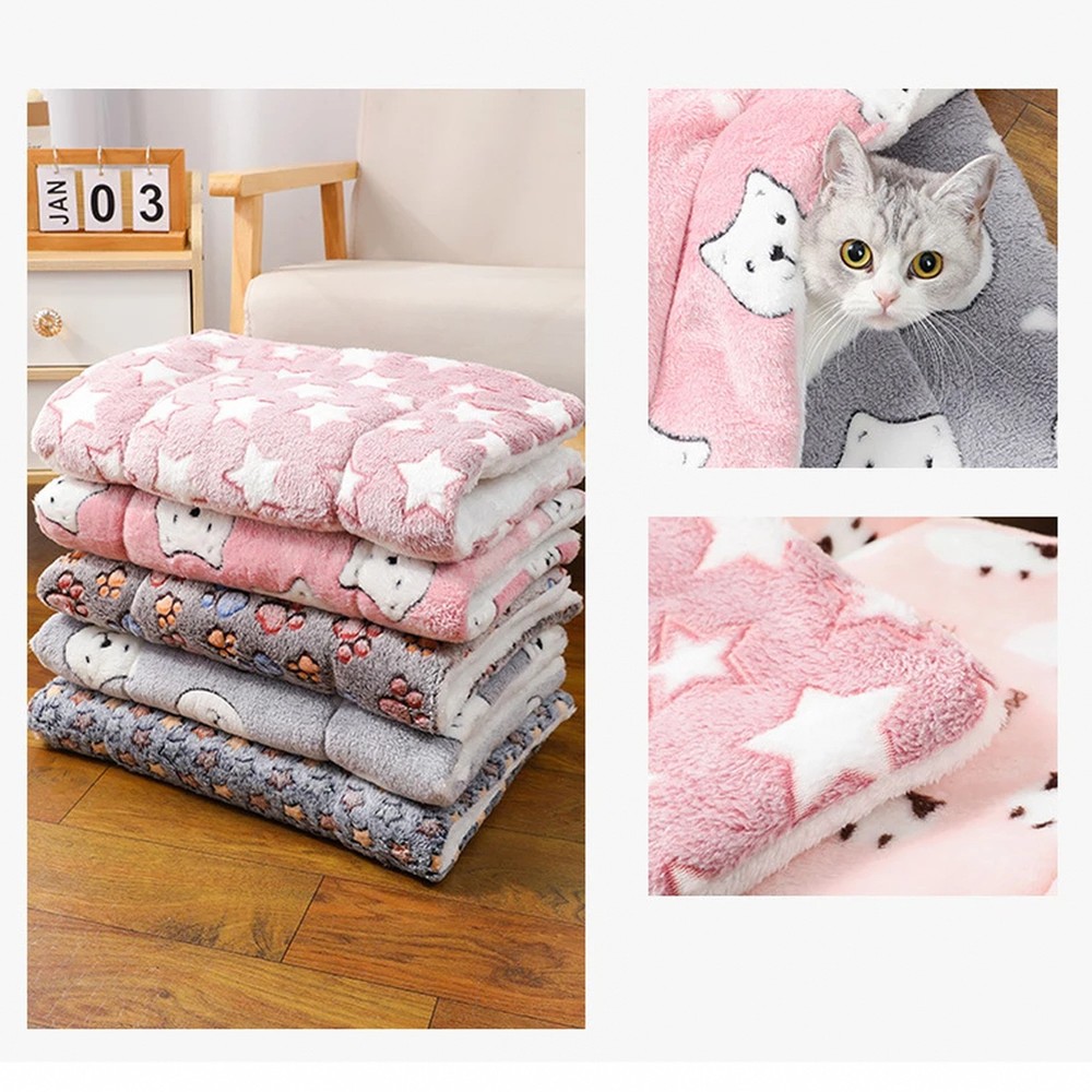 Thickened Comfortable Warm Small Cat Sleeping Cushion Skin-friendly Cute