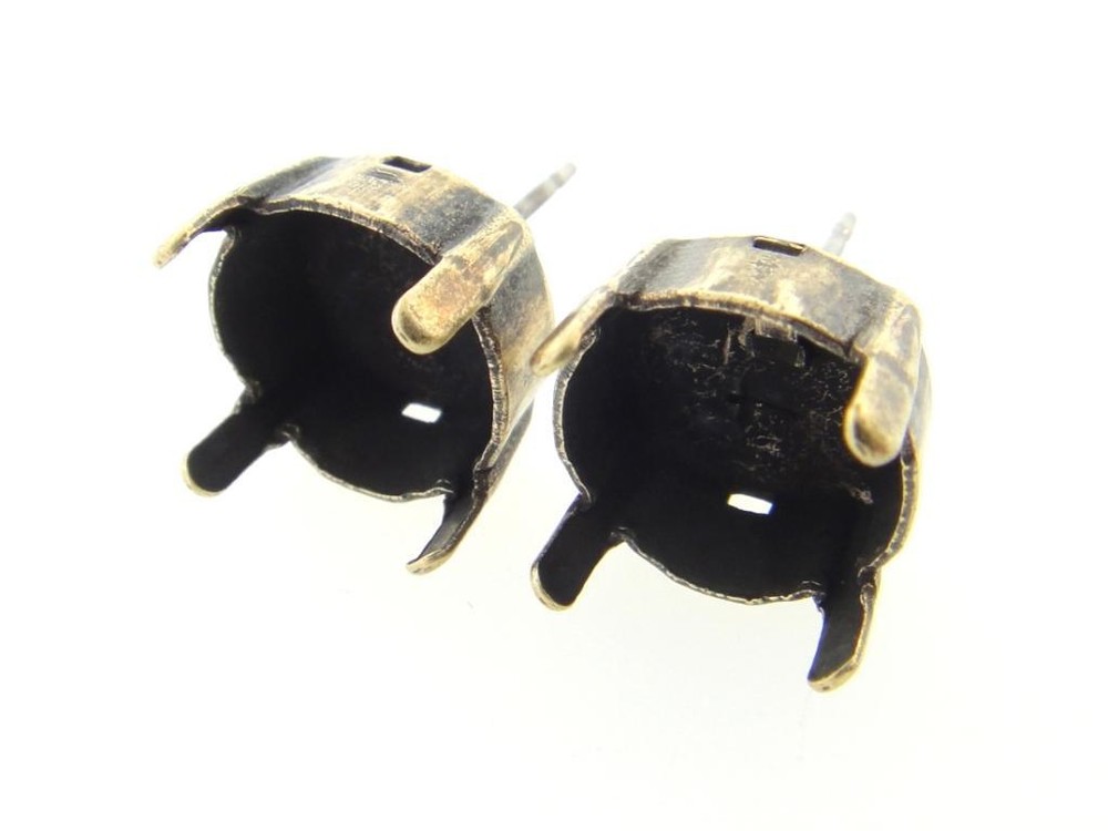 11mm | Classic Stud DIY Earring Bases |(EE 10)