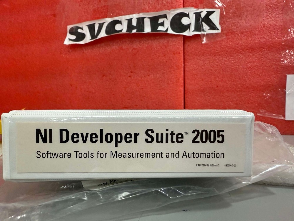 NATIONAL INSTRUMENTS 500908-960E SOFTWARE TOOLS DEVELOPER CD SET