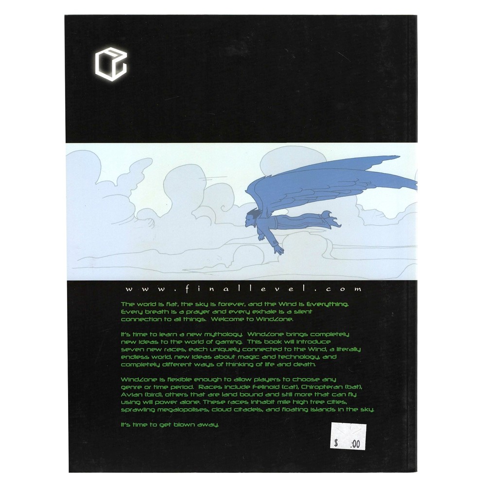 WindZone RPG - Final Level Games Pre-owned D&D DND OOP YHP