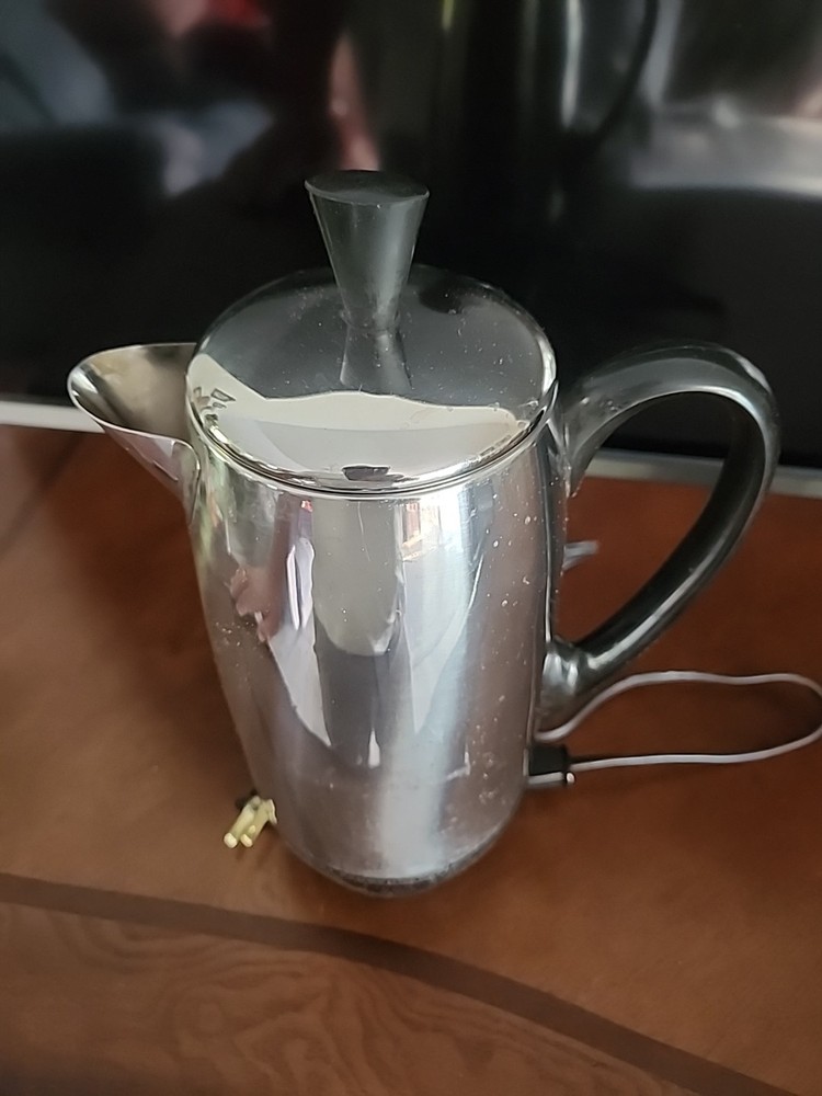 Vintage Farberware Superfast 138B Automatic 8 Cup Percolator Coffee Pot Works