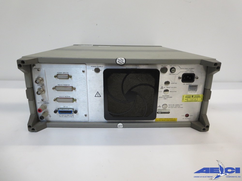 HEWLETT-PACKARD 3789B COMMUNICATIONS ANALYZER W/ OPTION 200