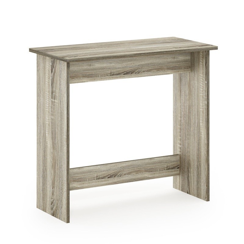 Simplistic Study Table Writing Desk Engineered Wood Rounded Corners Small Space