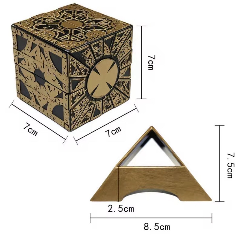 Hellraiser Cube Puzzle Box Functional Pinhead Prop Horror