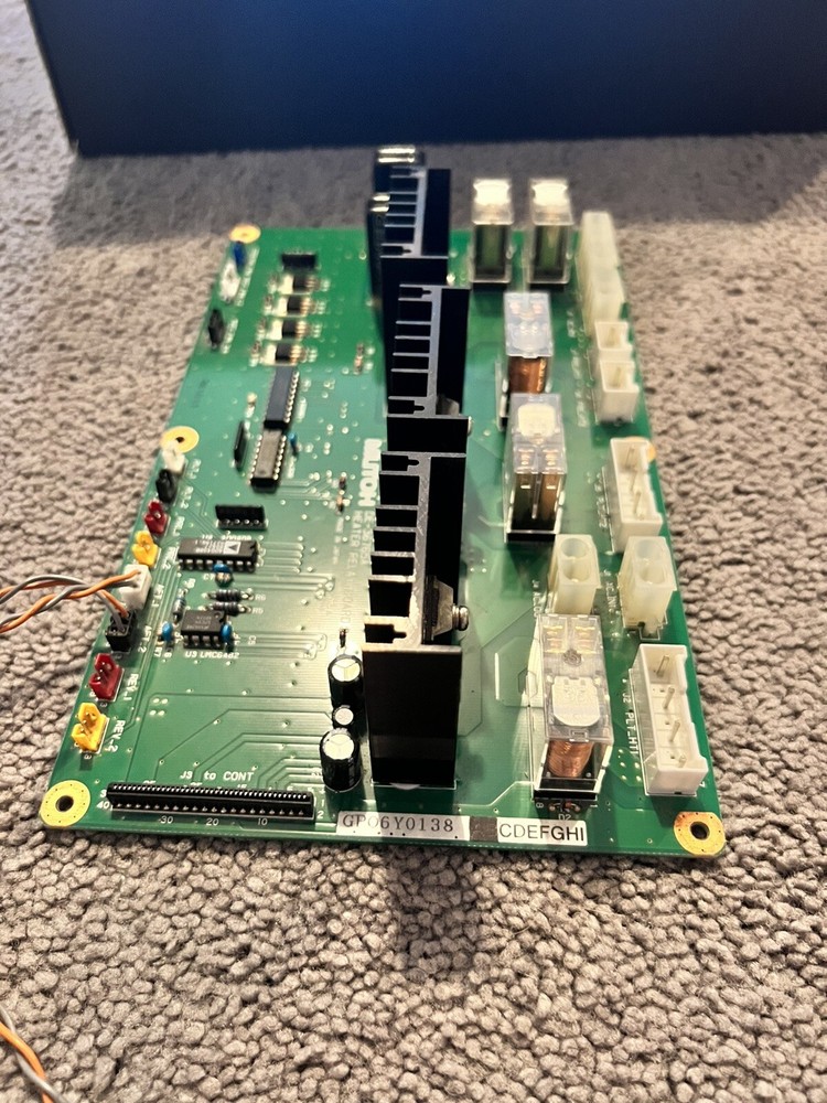 Mutoh Heater Relay Board De-36765a