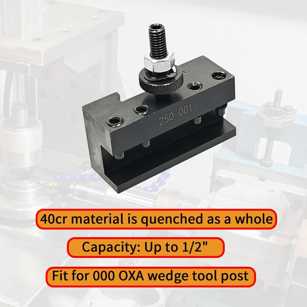 250-001 Quick Change Turning Tool OXA Quick Change Turning & Facing Tool Hold...