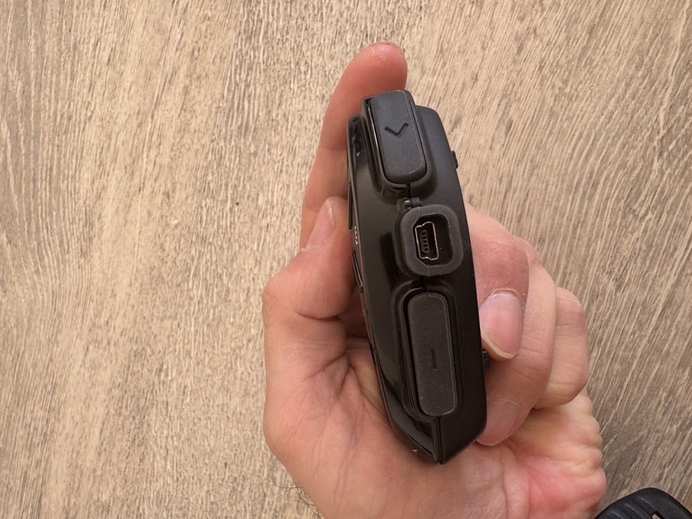 Interphone sport Intercom SINGLE Motorcycle Intercom Bluetooth Headset Black