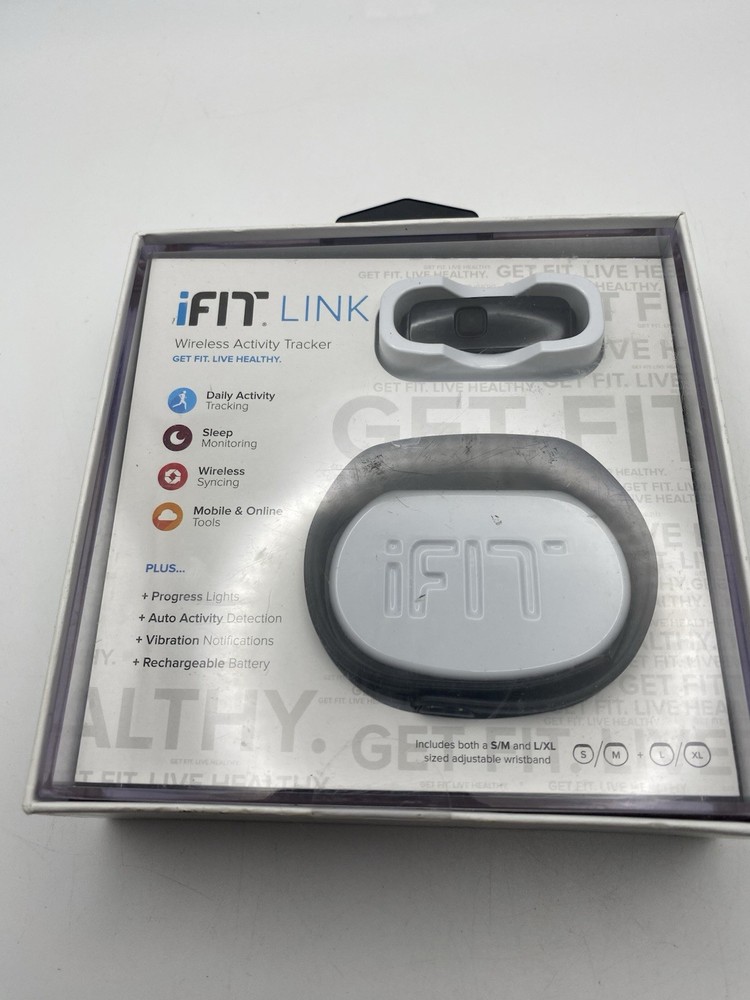 Wireless Activity Tracking iFit Link Wearable w/Convenient LED Display–IFLINK115