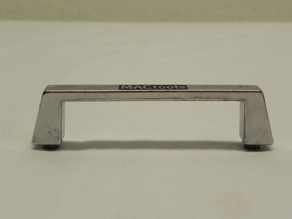 Vintage Mac Tool Box Drawer Handle w/Screws Square Frame 4'' Long x 1'' Deep