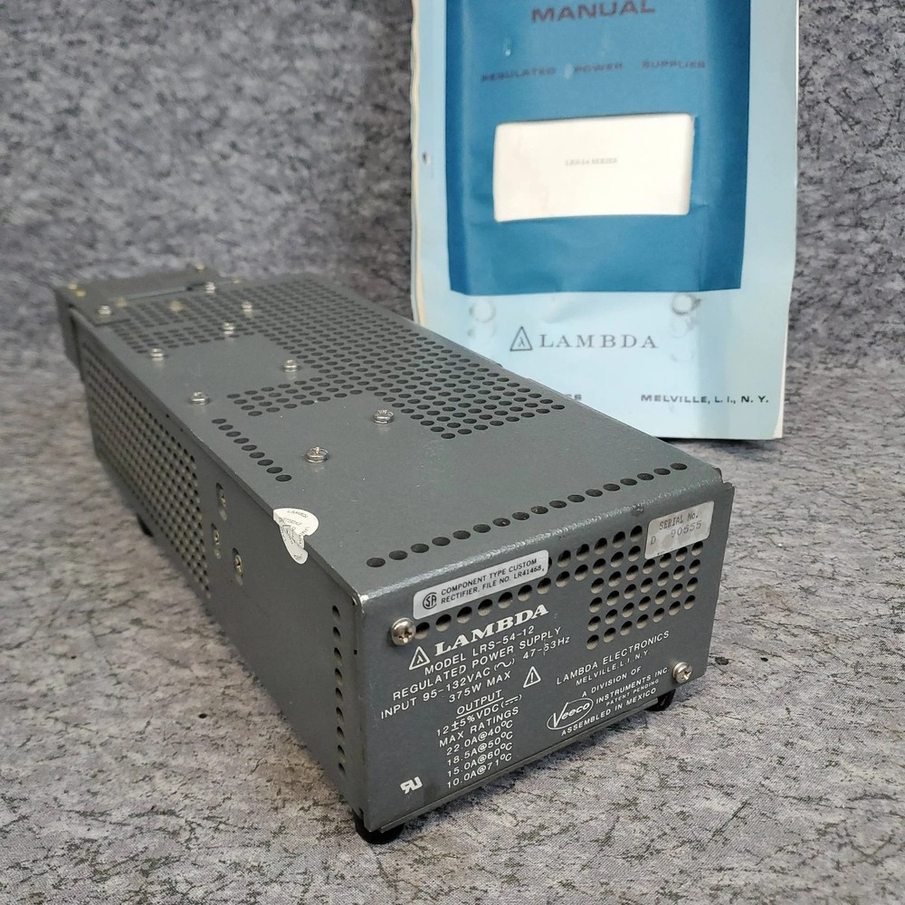 Lambda LRS 54M-12 DC Regulated Power Supply
