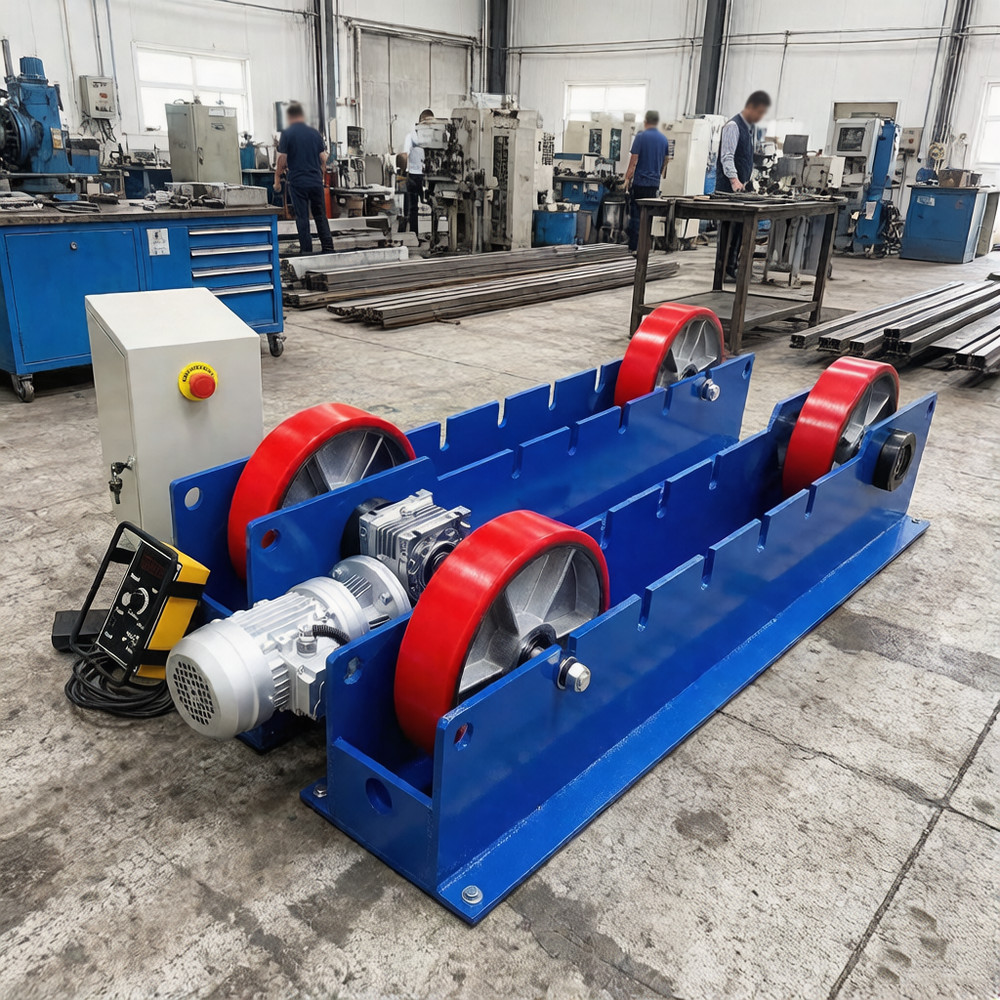3Ton Welding Bench Turning Roller Welding Rack  220V Digital Line-Control Adjust