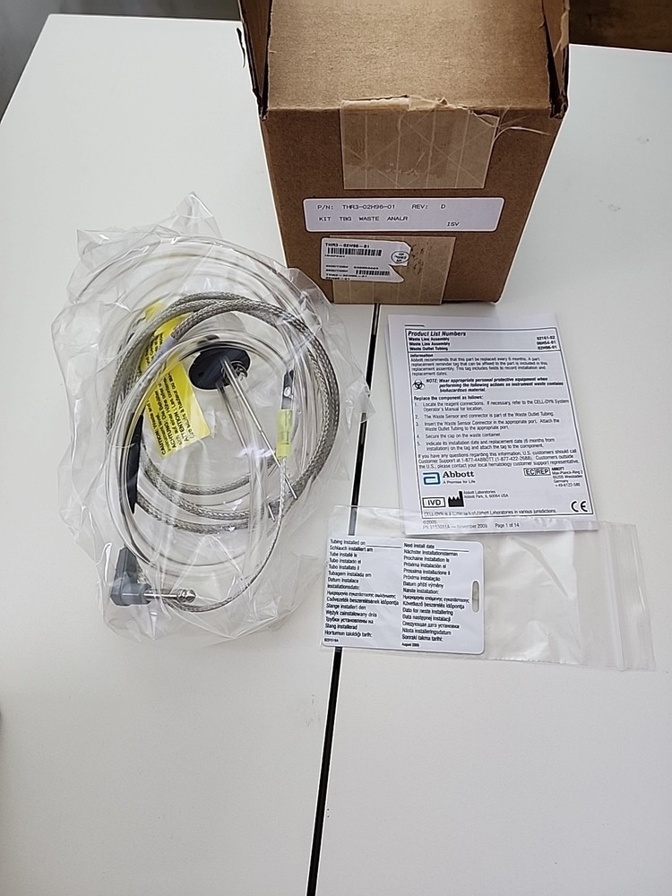 Cell Dyn System Waste Line Tubing