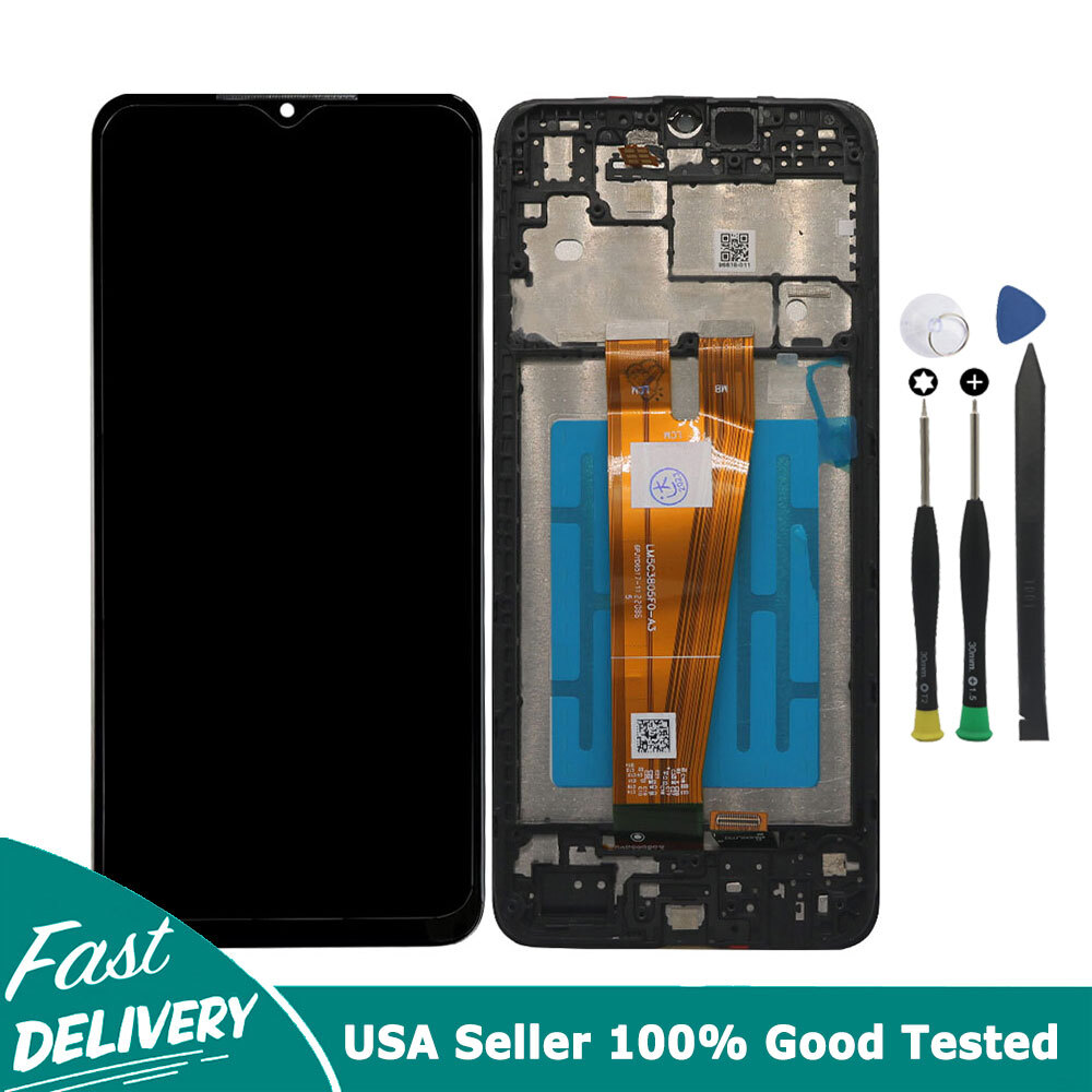 LCD Display  For Samsung Galaxy A04 A045 A045F Touch Screen Replacement Frame