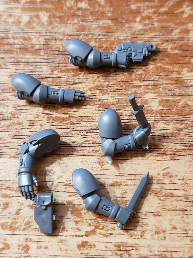 Warhammer 40k Space Marine Bits PII Infiltrator Incursor Phobos Command Arms
