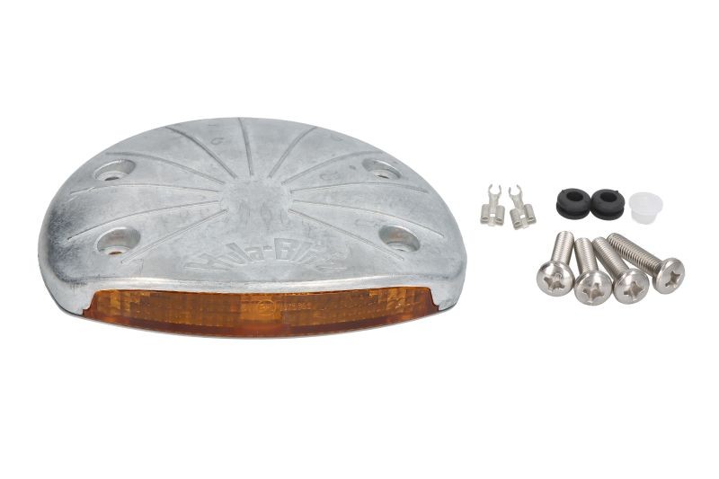 Flashing Hazard Warning Light