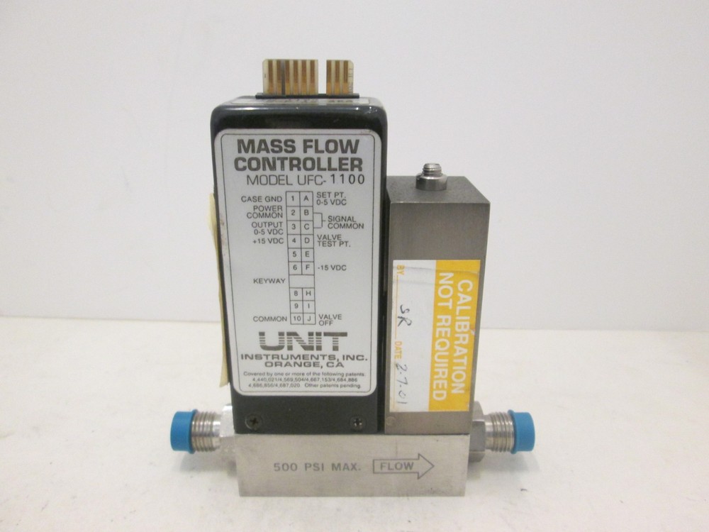 Unit UFC-1100, Mass Flow Controller MFC, H2, 10 SLM, Used