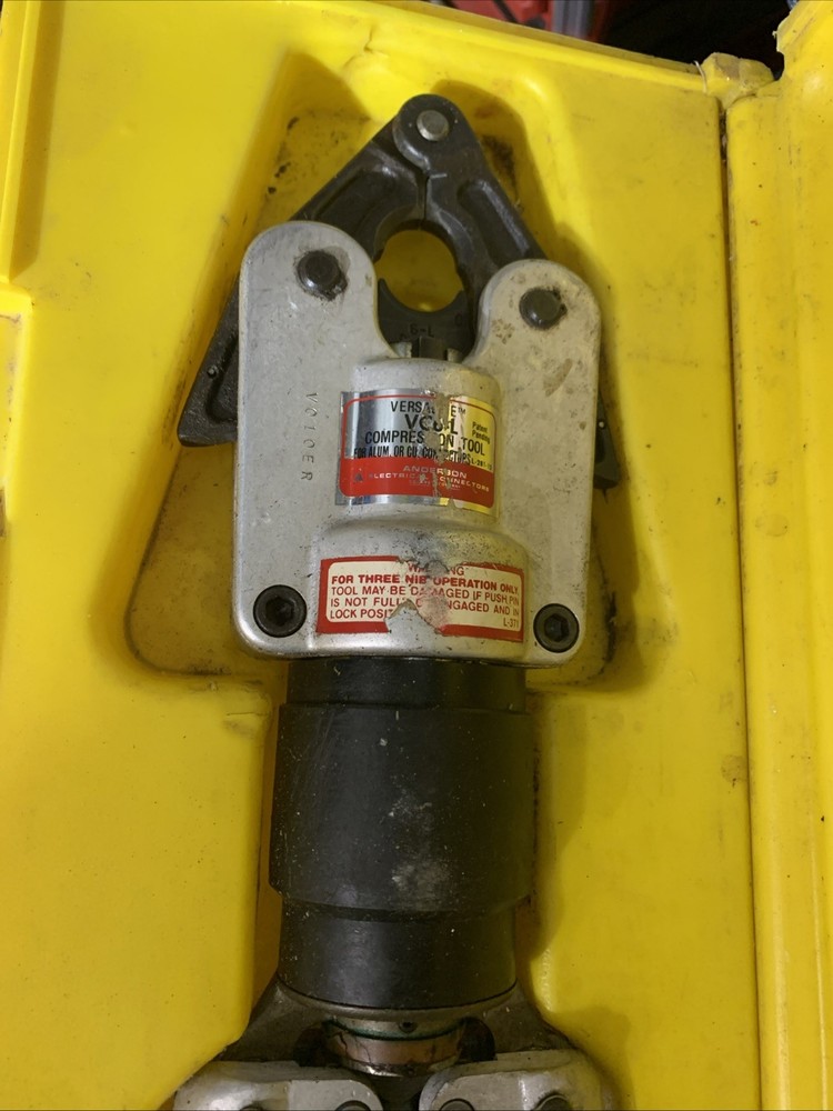 Square D VC6-L Hydraulic Compression Tool, Lug Crimping Tool