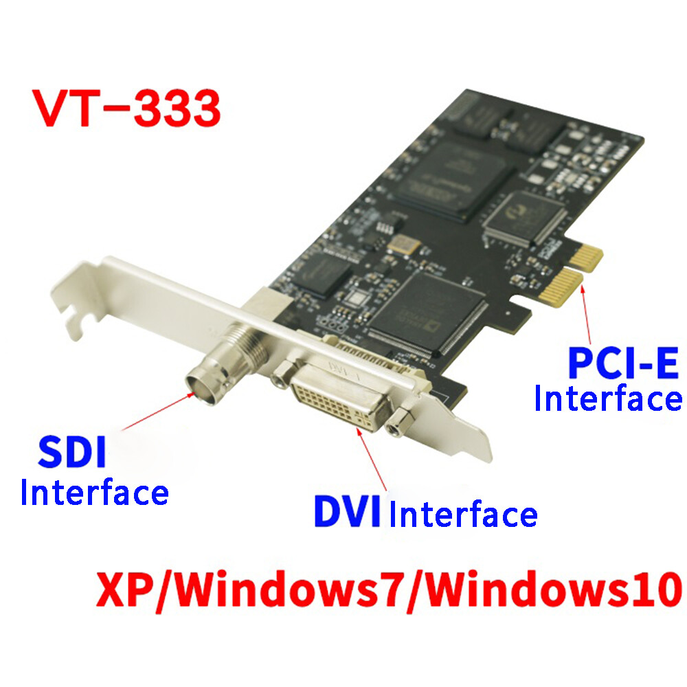 VT-333 Video Image Acquisition Card PCI-E Interface