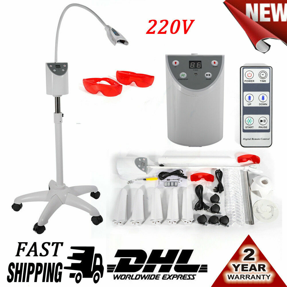 Dental Mobile Teeth Whitening Machine Lamp Bleaching Cold LED Light Accelerator