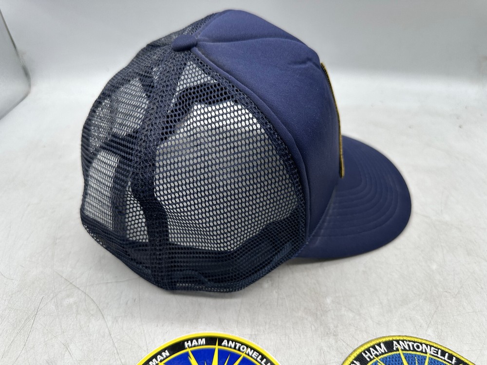 Space Shuttle Snapback Hat Cobra Cap Plus Atlantis STS-132 Patch & Sticker