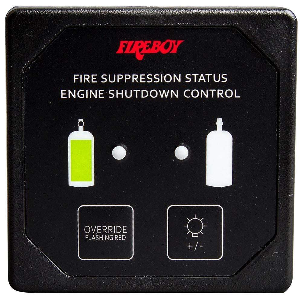 Xintex Square Helm Display for Engine Shutdown #DU-SBH-20-R