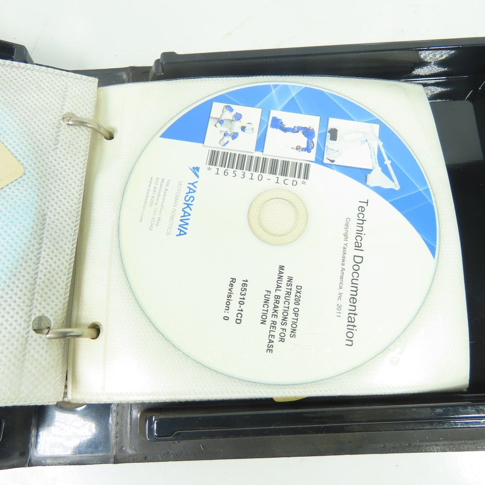 Yaskawa 165838-1CD DX200 Motoman Robotics Technical Documentation 10-Disc Set